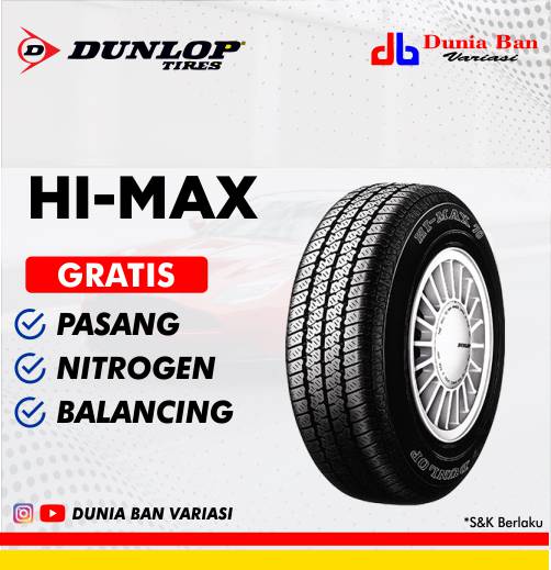 Ban Dunlop 165 80 R13 Himax Dunia Ban Variasi